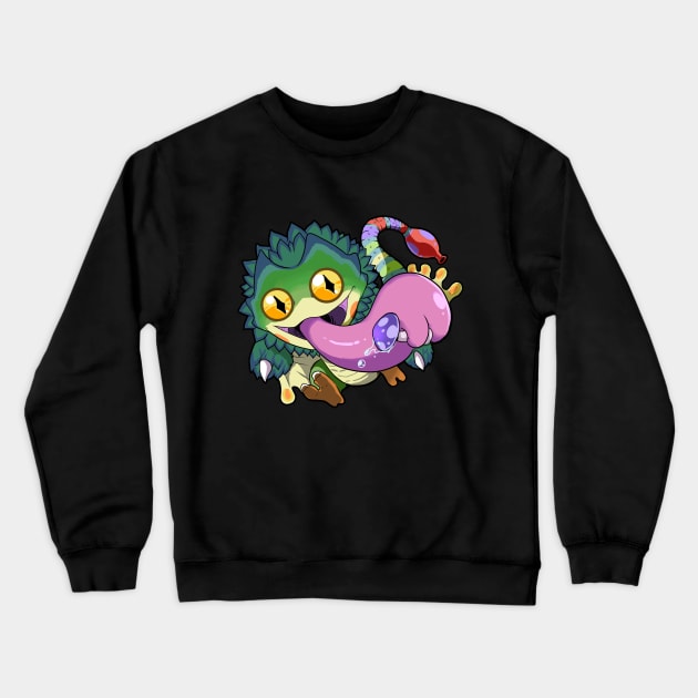 Pukei Chibi Crewneck Sweatshirt by Luisocscomics